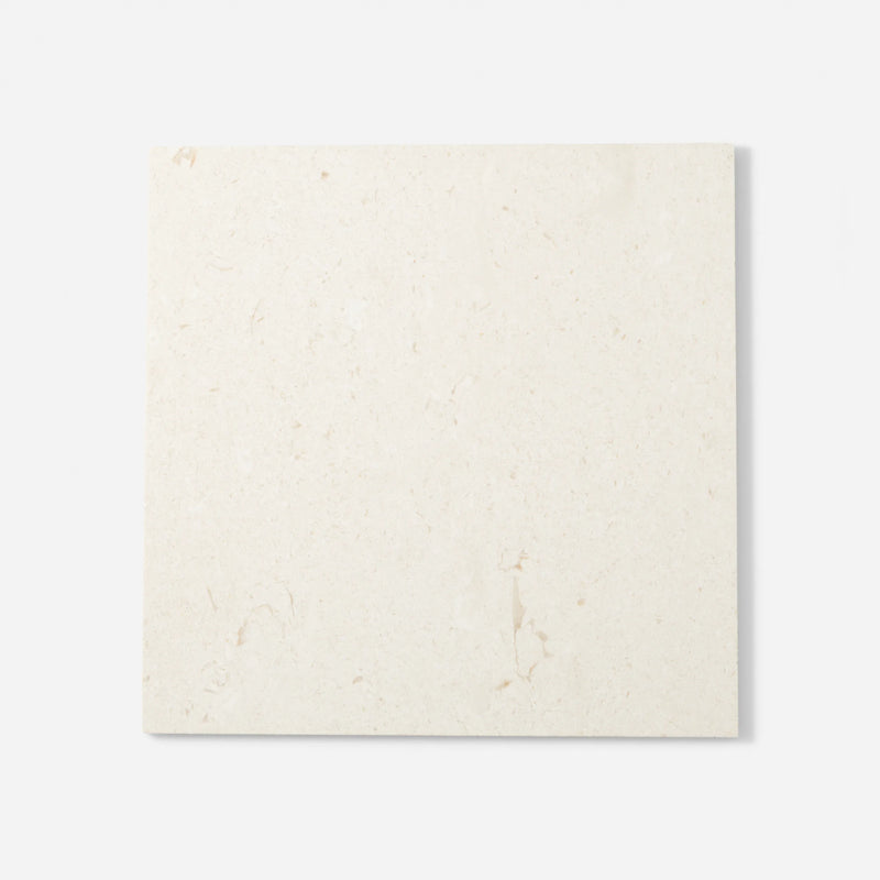 Desert Sand Limestone Tile — 18x18 Honed
