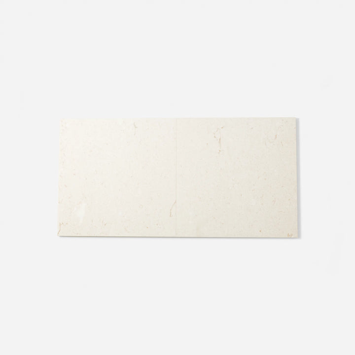 Desert Sand Limestone Tile — 18x18 Honed