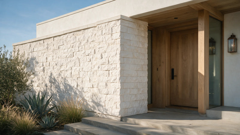 Desert Sand Limestone Split Face