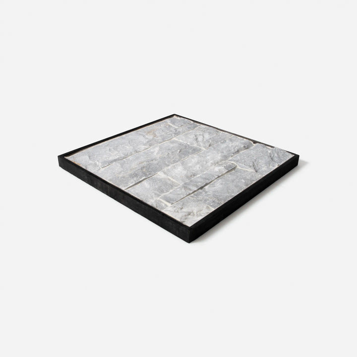 Silver Travertine Split Face — 2/4/6 Combo