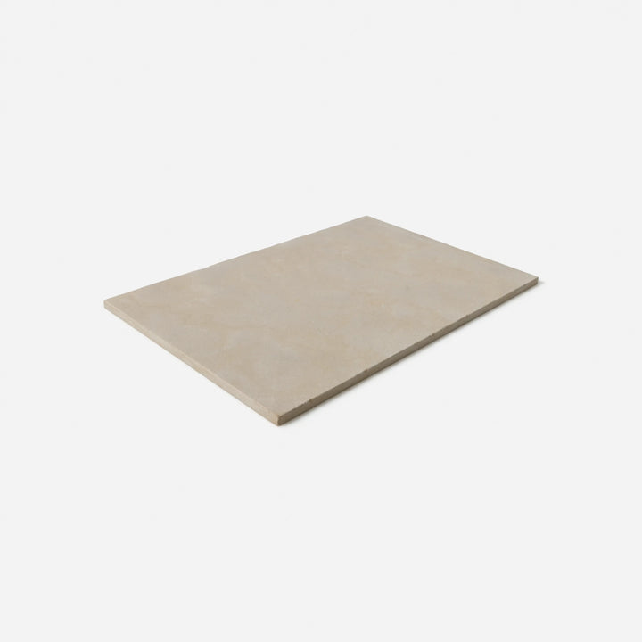 Atlas Beige Limestone Tile — 16x24 Sandblasted Distress Edge 1/2"