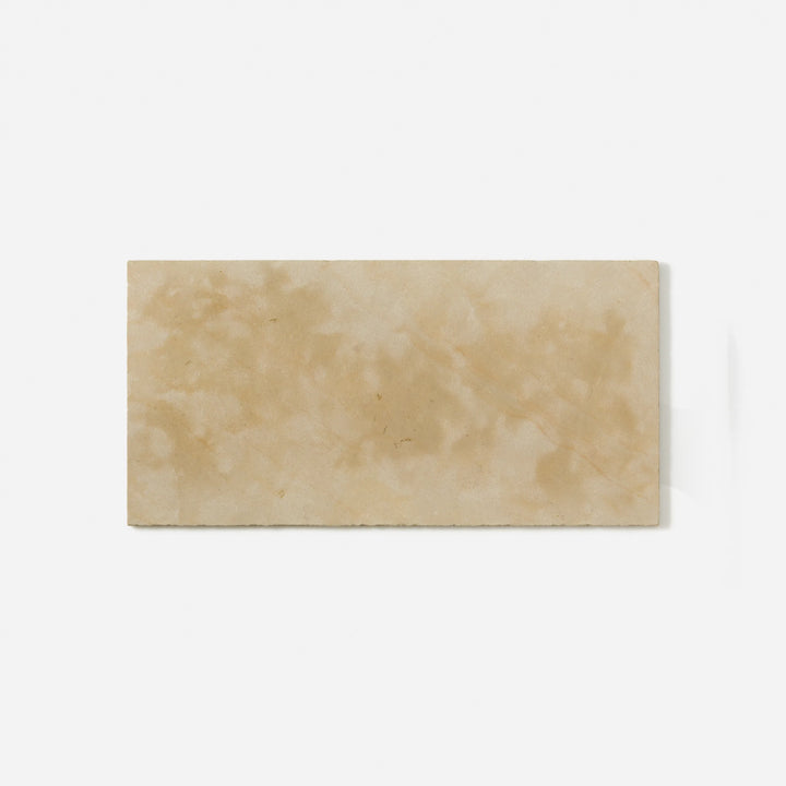 Atlas Beige Limestone Tile — 18x36 Sandblasted Distress Edge 3/4"