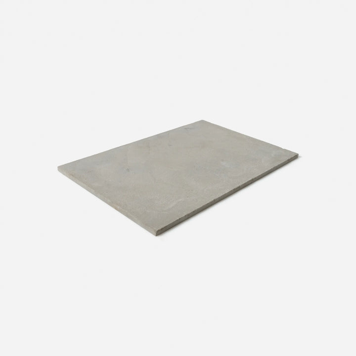 Atlas Grey Limestone Tile — 16x24 Sandblasted Distress Edge 1/2"