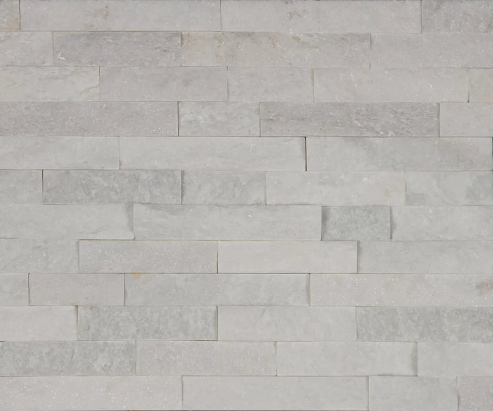 White Marble Ledger Panel