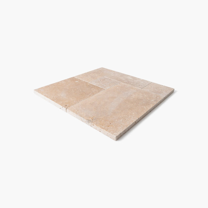 Noce Travertine Paver — French-Pattern