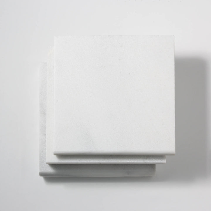 White Marble Pool Coping