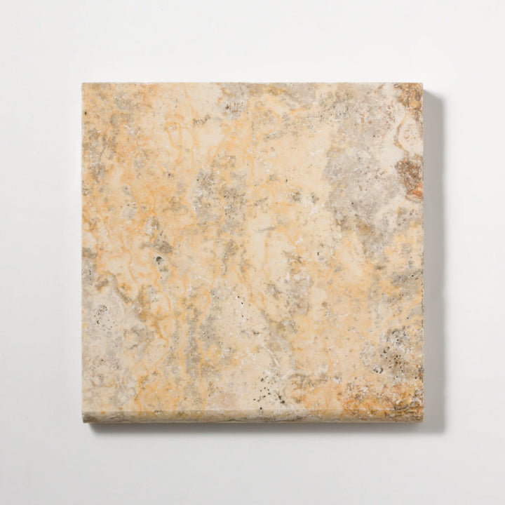 Autumn Leaves Travertine Pool Coping