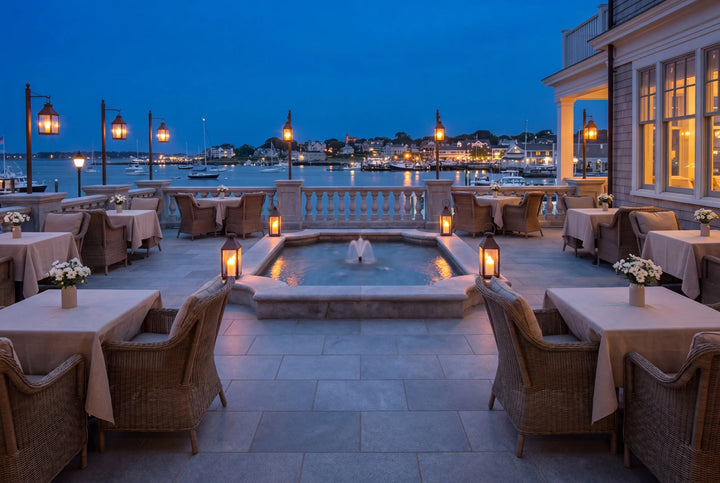 Blue Island Marble Pool Coping