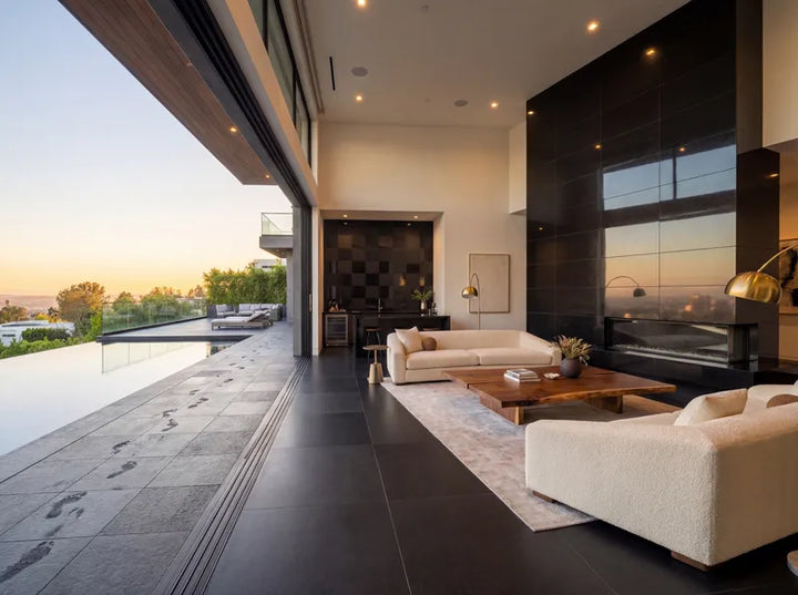 Absolute Black Granite — Flamed