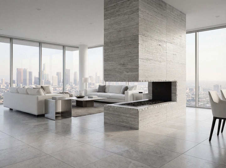 Silver Travertine Paver