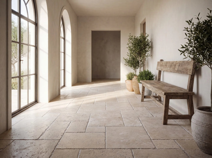 Cordoba Cream Travertine Paver