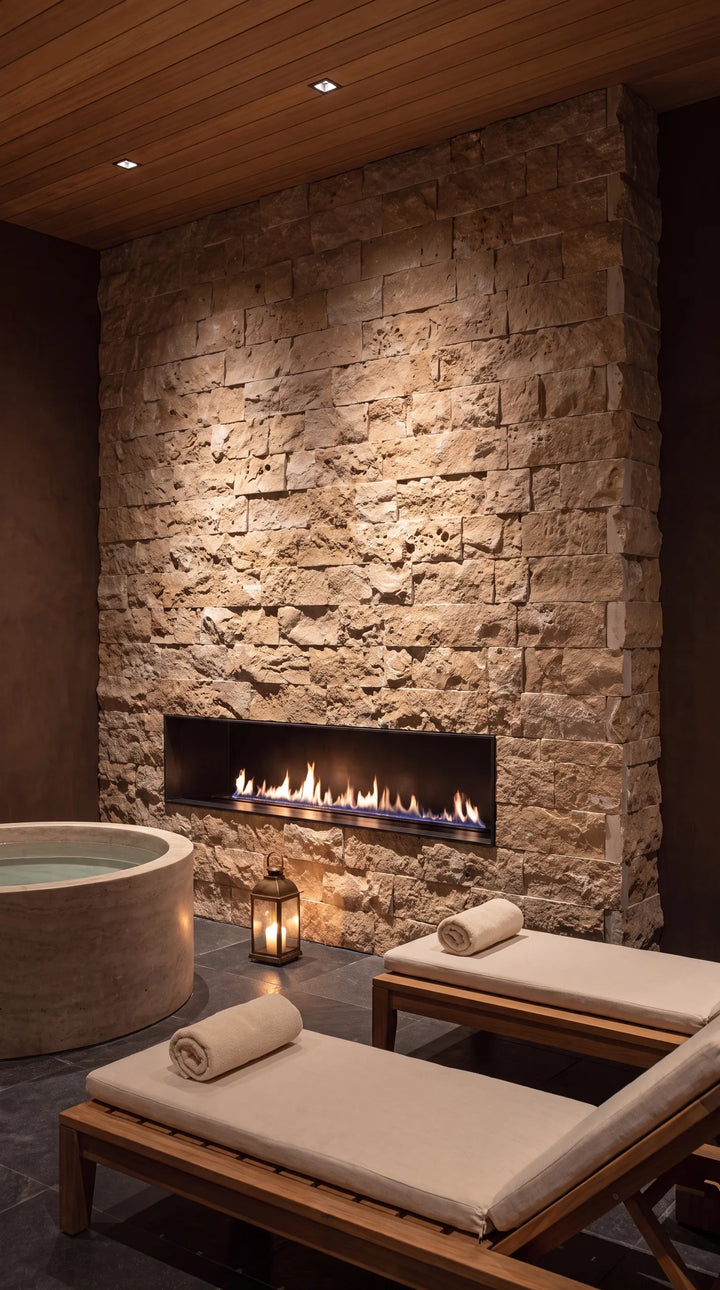 Noce Toros Travertine Split Face