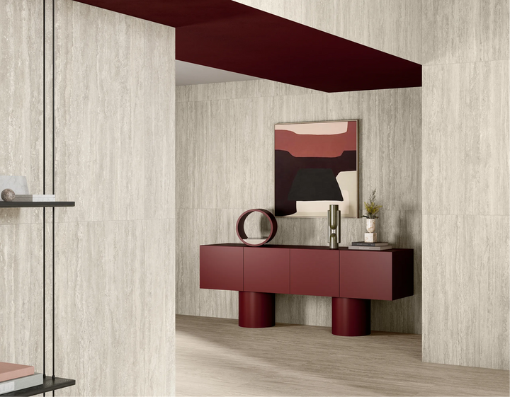 Via Roma — 3D Linear Texture White