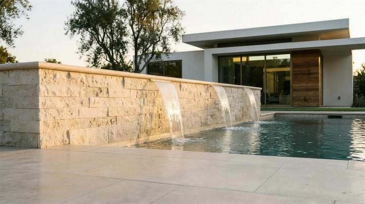 Cordoba Cream Travertine Split Face