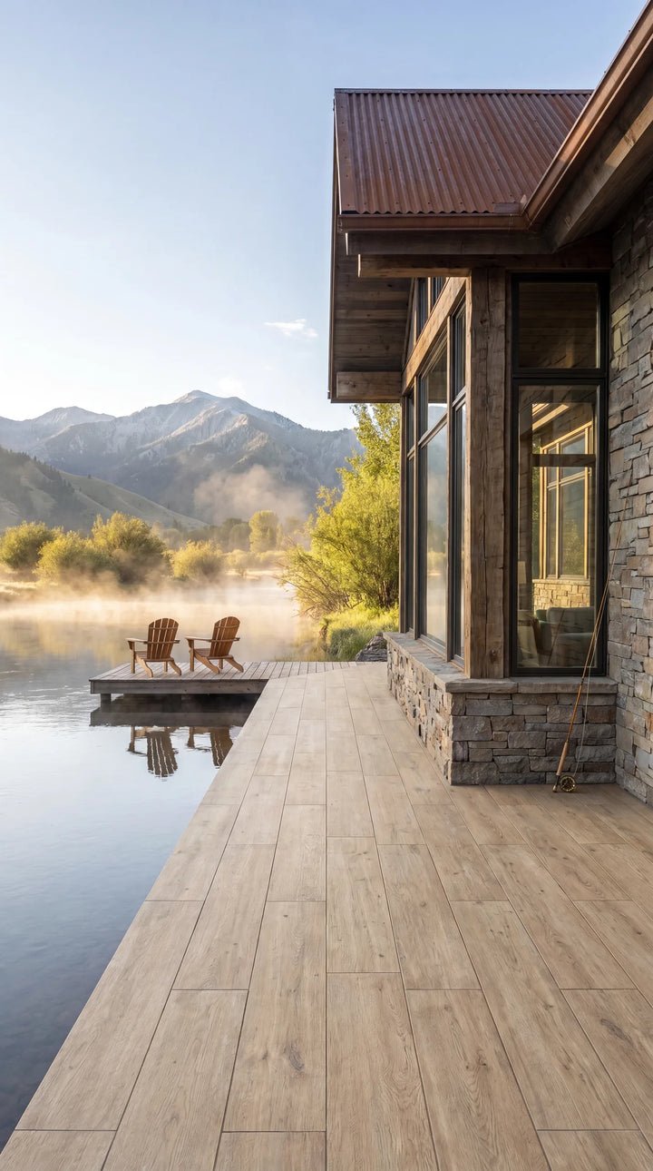 Wood Look Porcelain Paver — Naturale