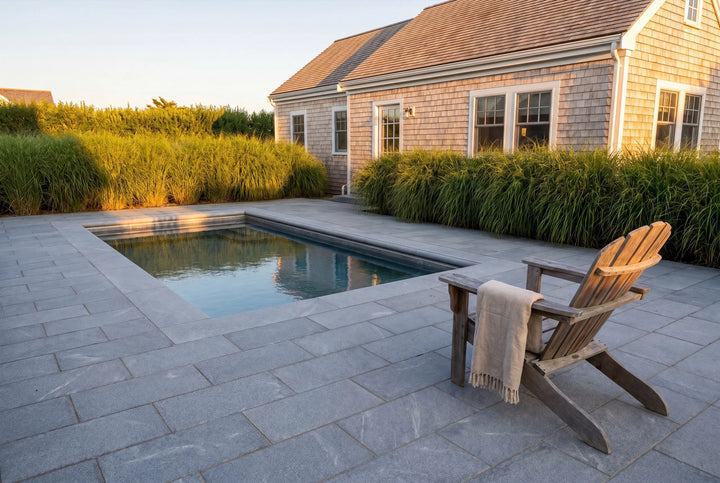 Blue Island Marble Paver — 16x24