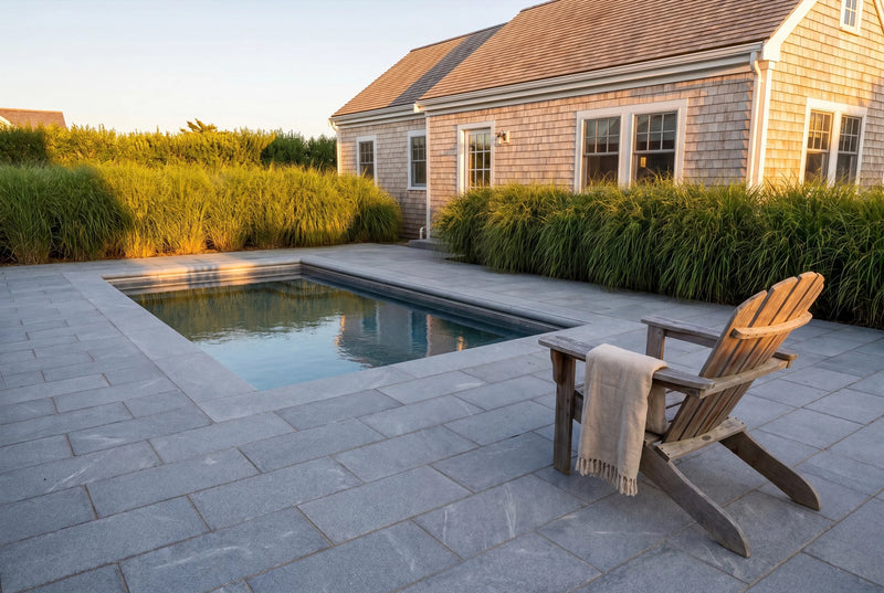 Blue Island Marble Paver — 16x24