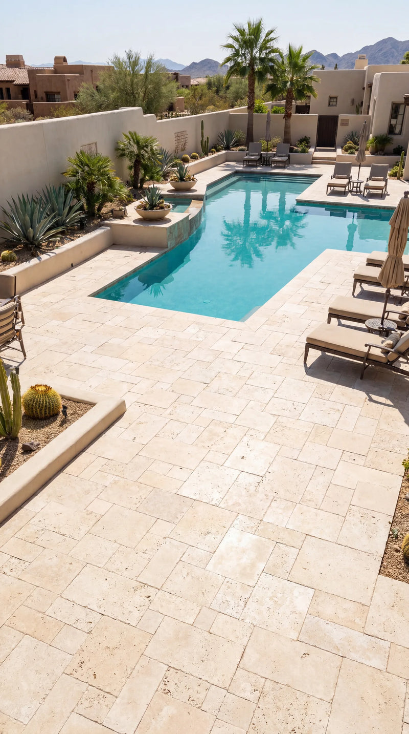 Cordoba Cream Travertine Paver