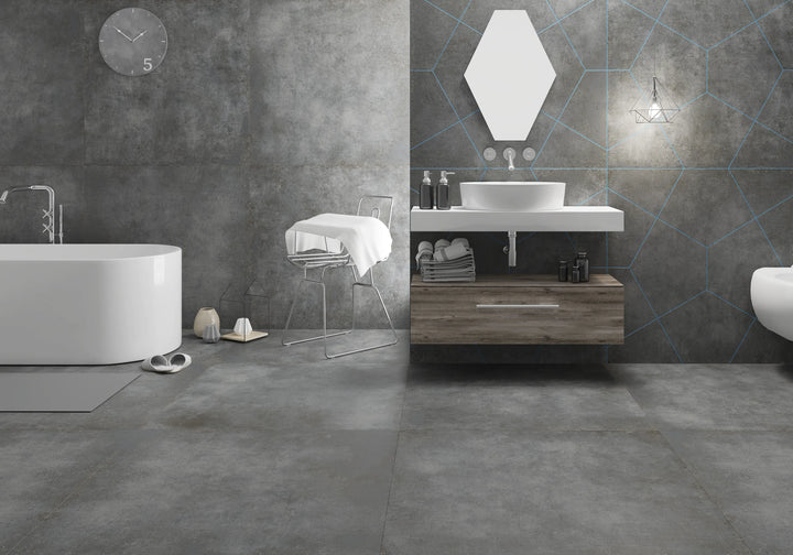 Urban Charcoal Porcelain Tile
