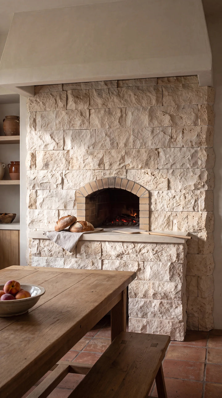 Cordoba Cream Travertine Split Face