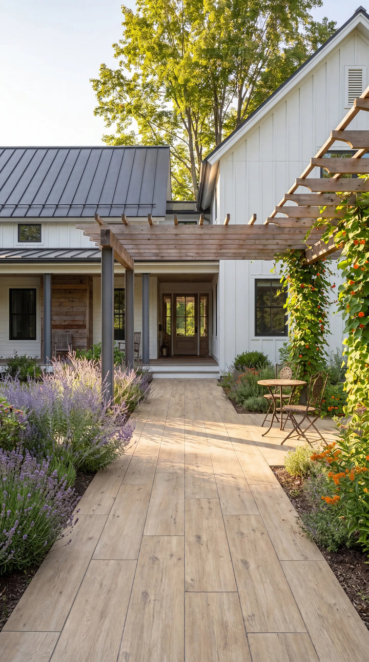 Wood Look Porcelain Paver — Naturale