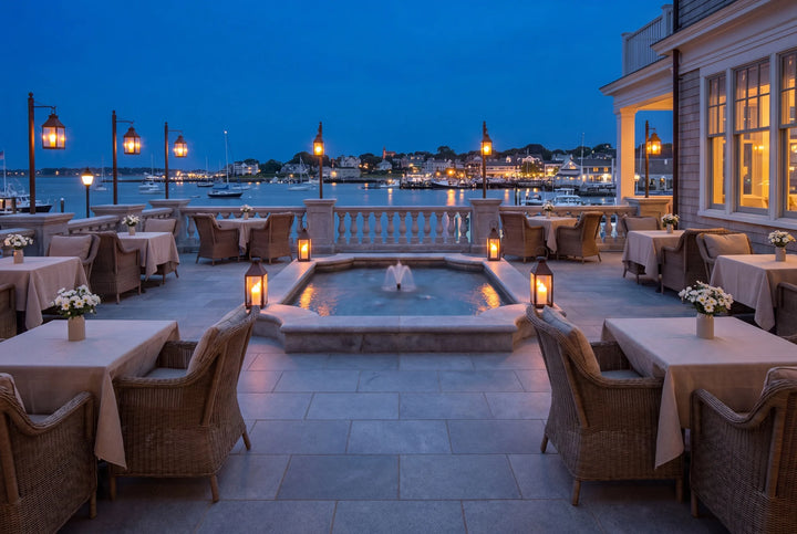Blue Island Marble Paver — French-Pattern