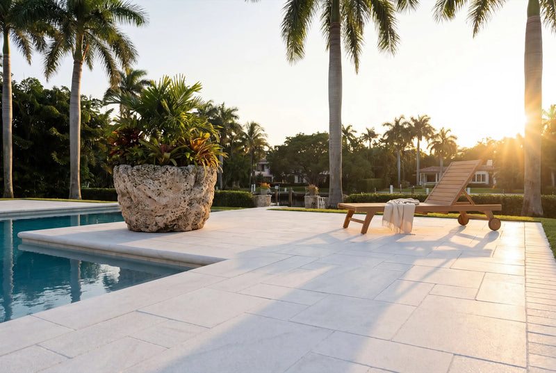 White Marble Paver