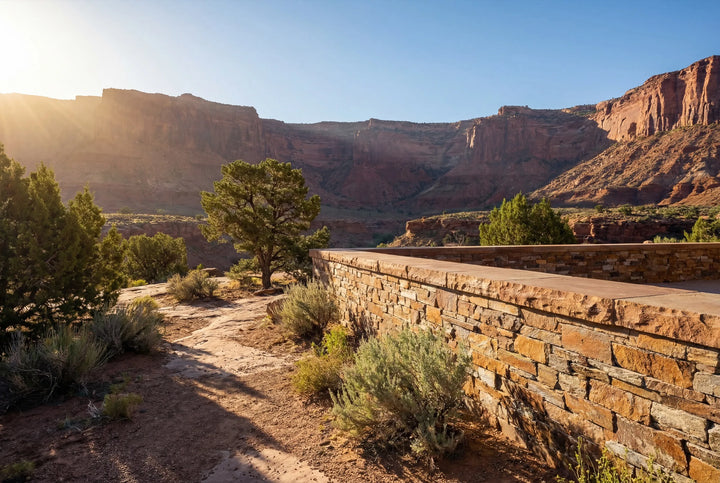 Grand Canyon Peak Quartzite Wall Cap