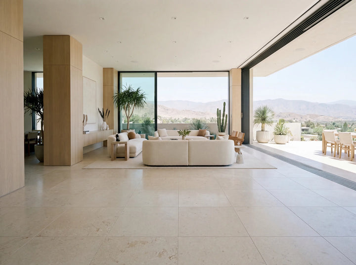 Desert Sand Limestone Tile — 18x36 Brushed