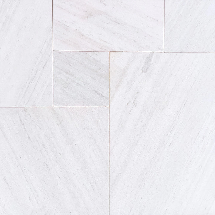 Luna Volacas Marble Paver — French-Pattern