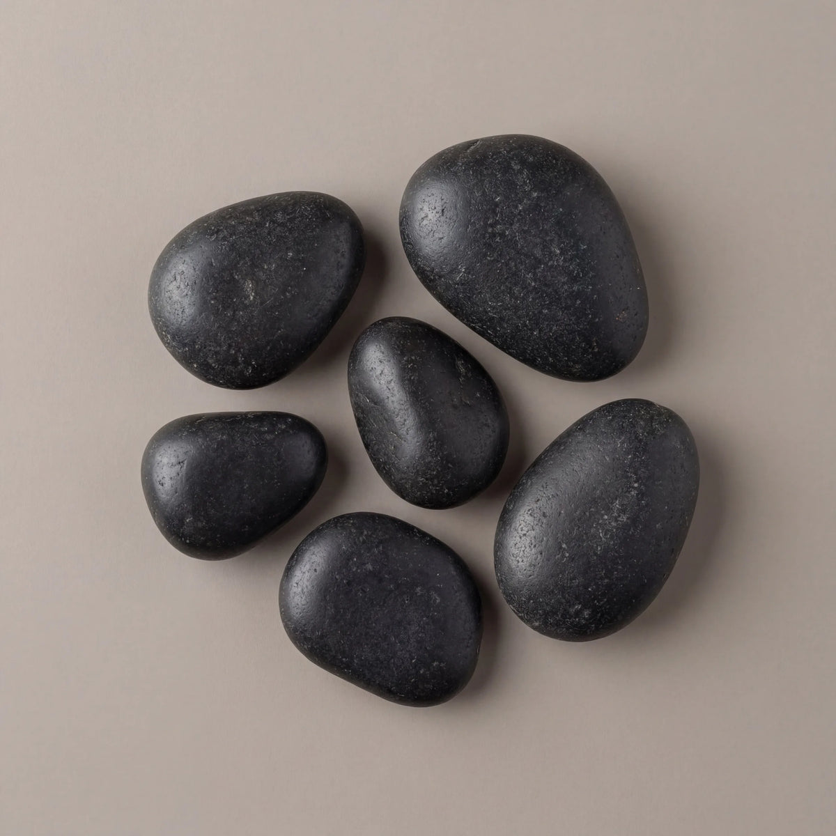 Black Polished Pebble