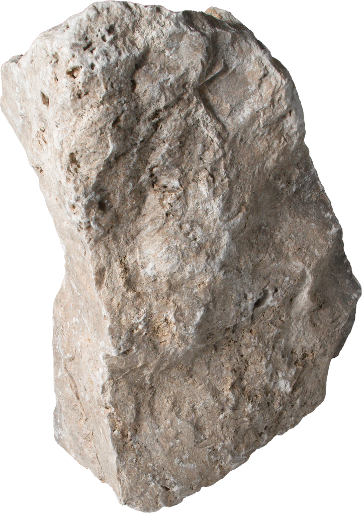 Silver Travertine Free Form Walling
