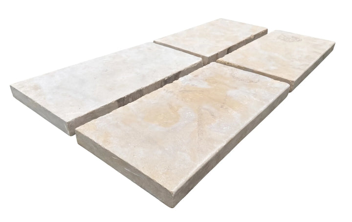 Atlas Beige Limestone Pool Coping — 16x24