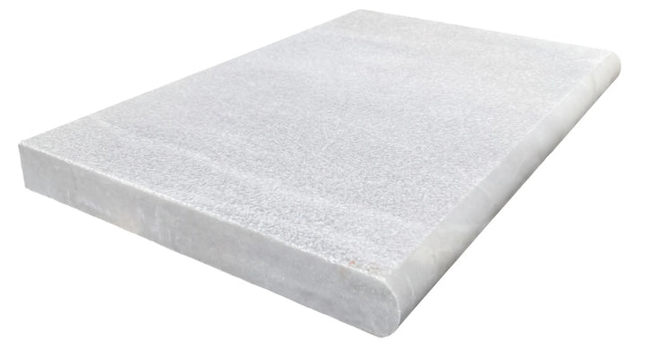 White Marble Pool Coping