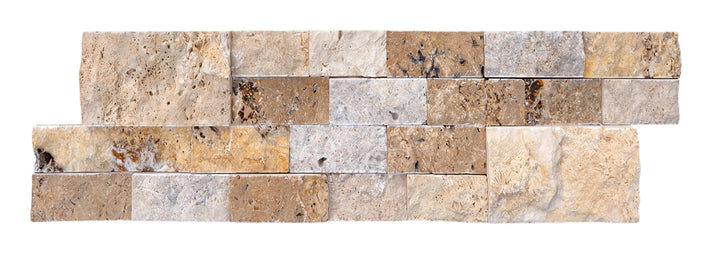 Autumn Leaves Travertine Ledger Panel