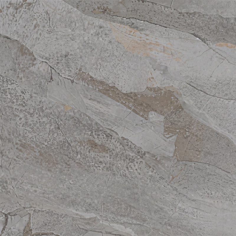 Silver Mix Rectified Porcelain