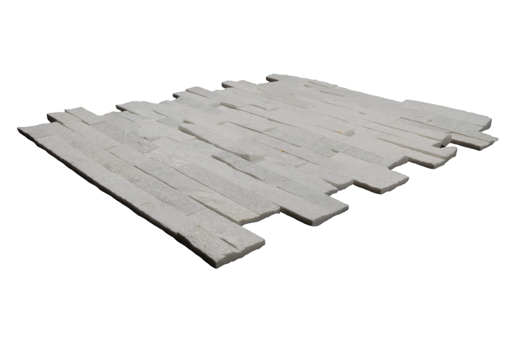 White Marble Ledger Panel