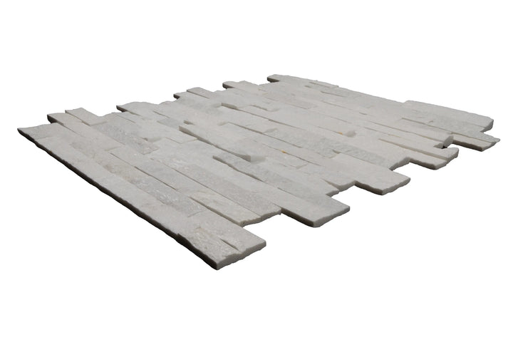 White Marble Ledger Panel