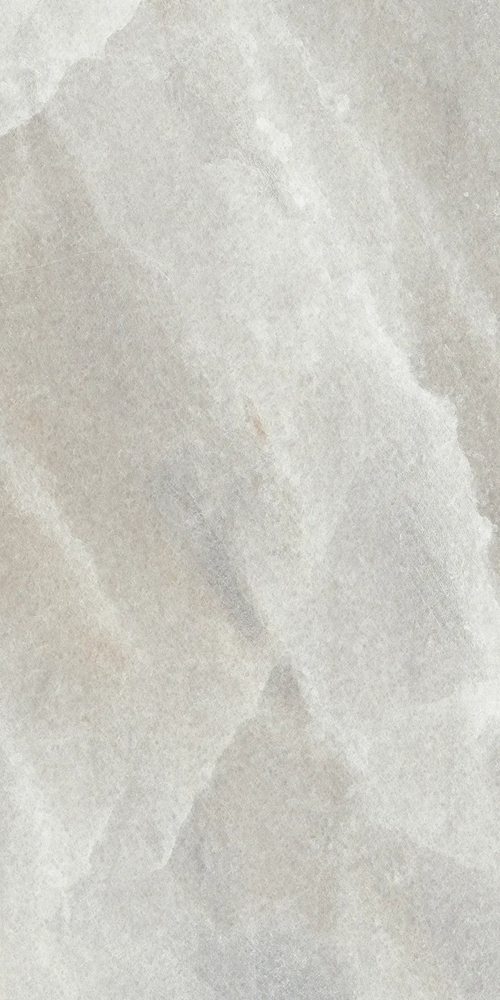 White Crystal Marble Look Porcelain Tile