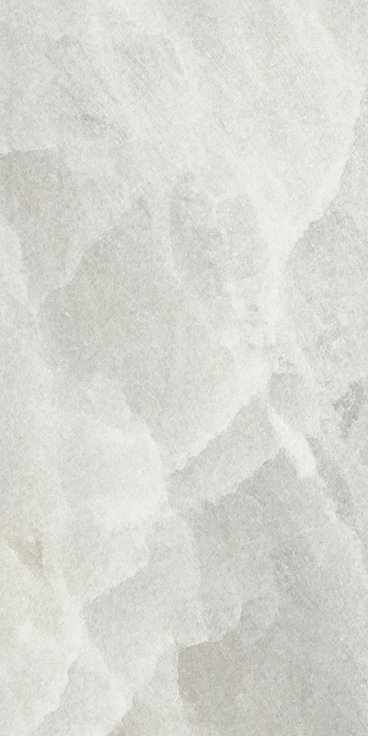 White Crystal Marble Look Porcelain Tile